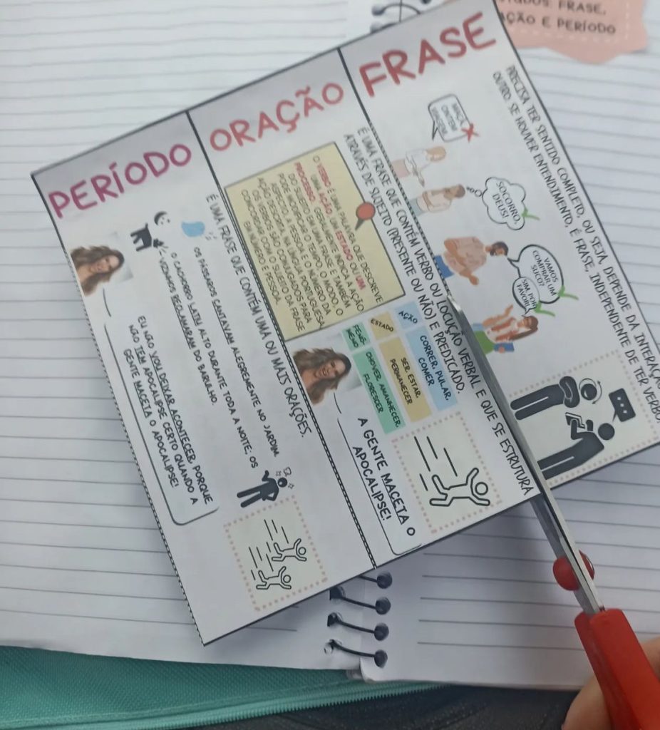 Frase, oração e período: estudo e atividades – Mariáh Resolve!